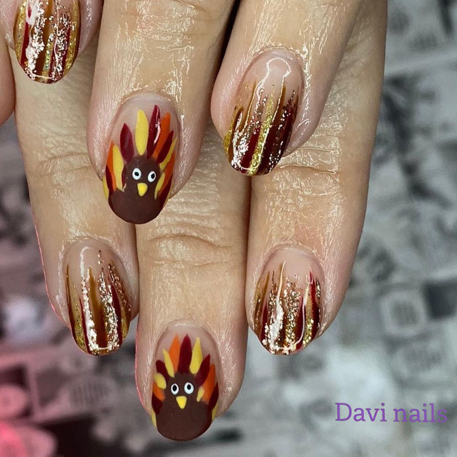 Fall Nails at Davi Nails